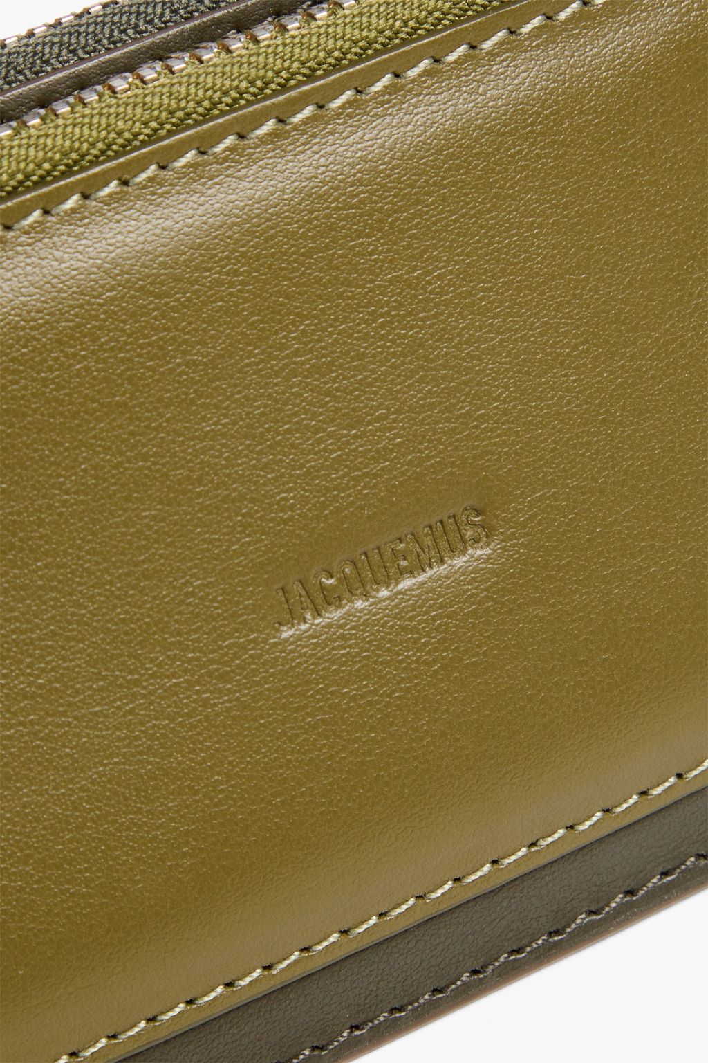JACQUEMUS Two-tone leather wallet