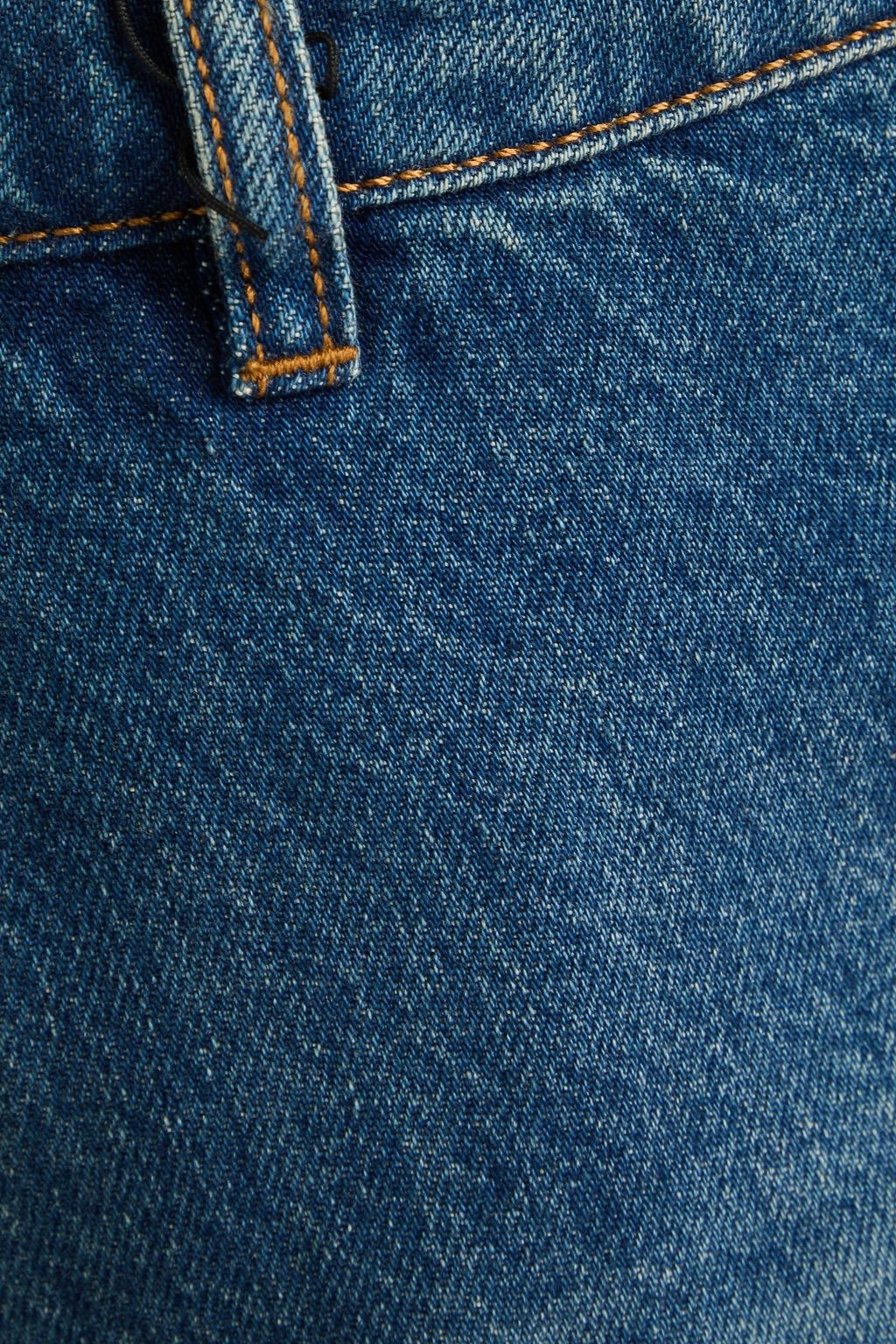 VICTORIA BECKHAM Faded high-rise bootcut jeans