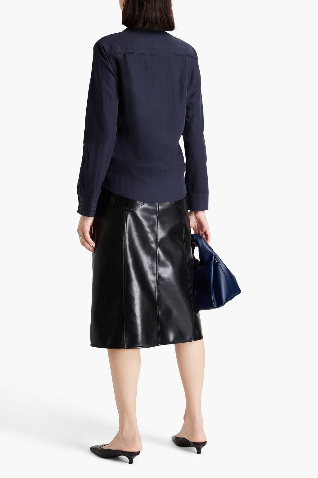 3.1 PHILLIP LIM بلوزة مصنوع من مزيج التنسل™
