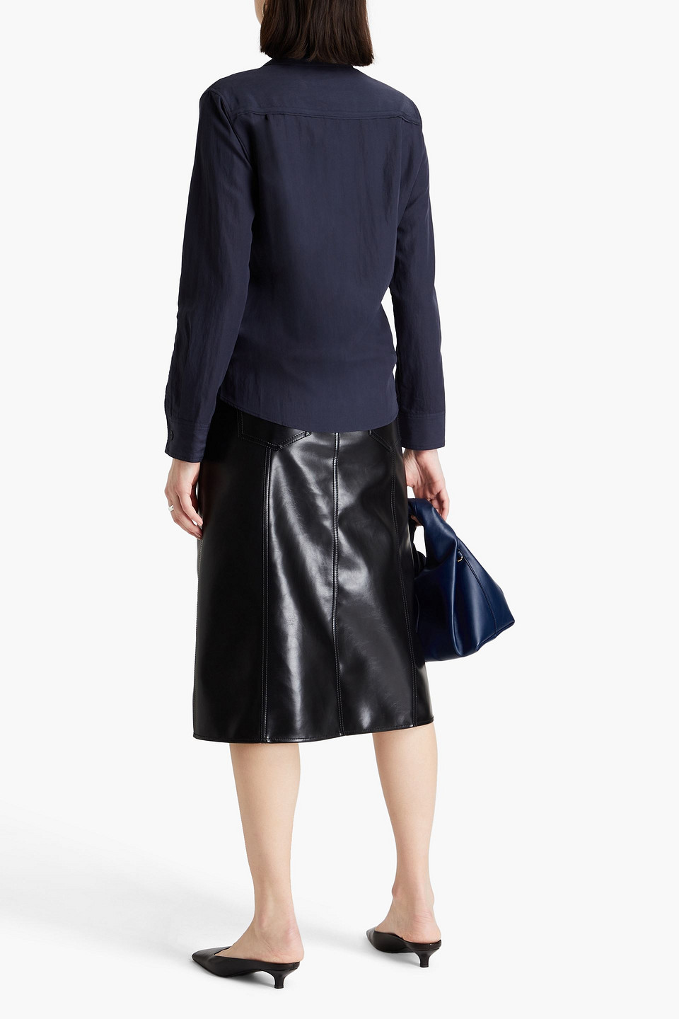  3.1 Phillip Lim - Bluse Aus Einer Tencel™-mischung - Blau - Us 2 
