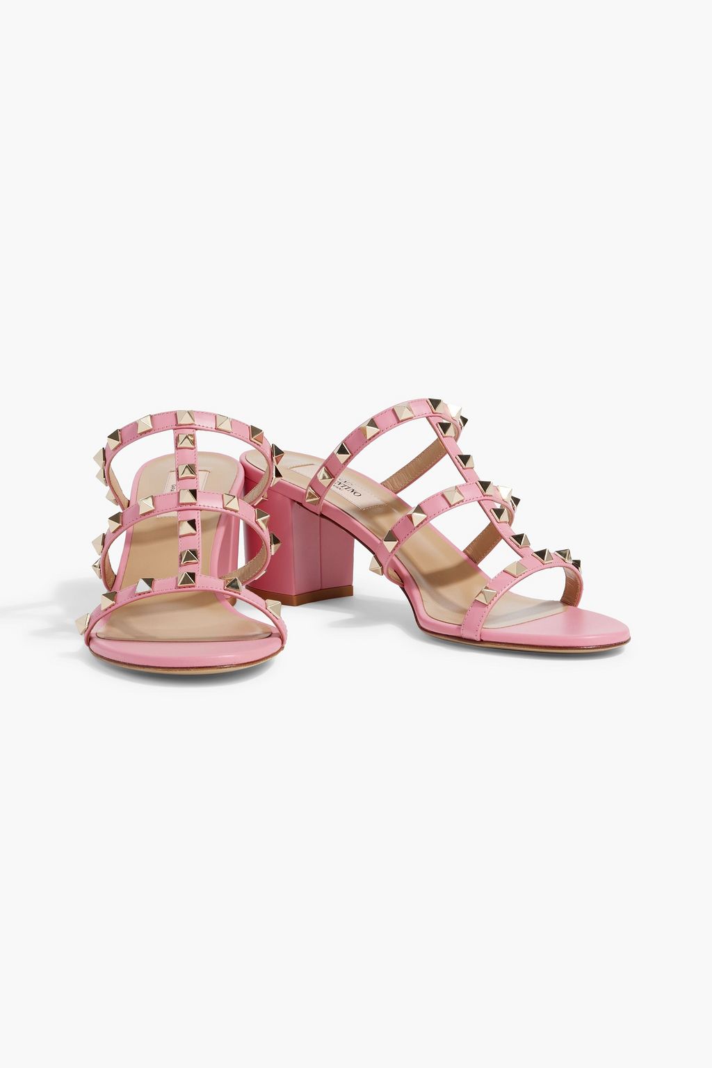 VALENTINO GARAVANI Rockstud leather mules