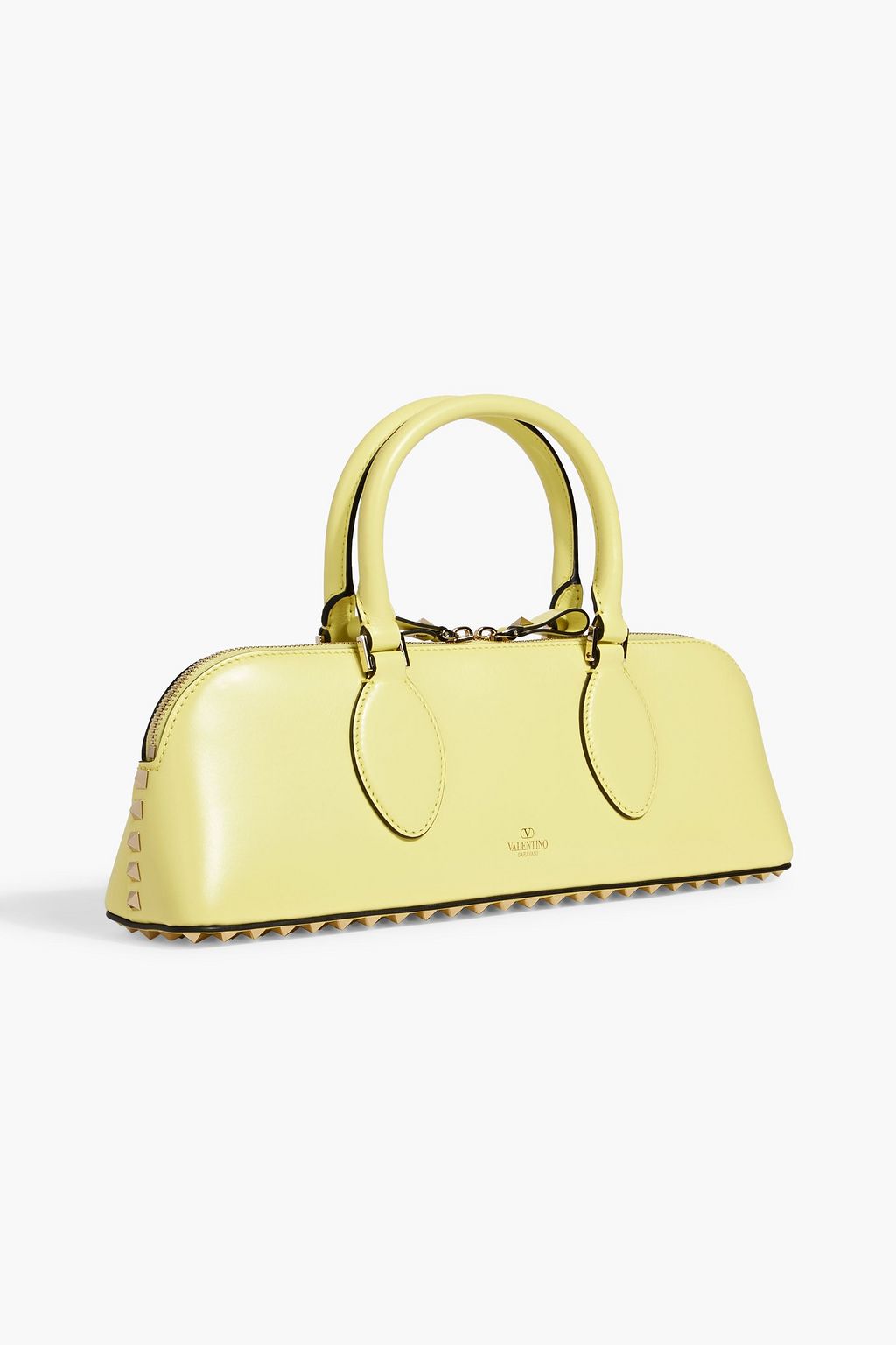 VALENTINO GARAVANI Rockstud East-West leather tote
