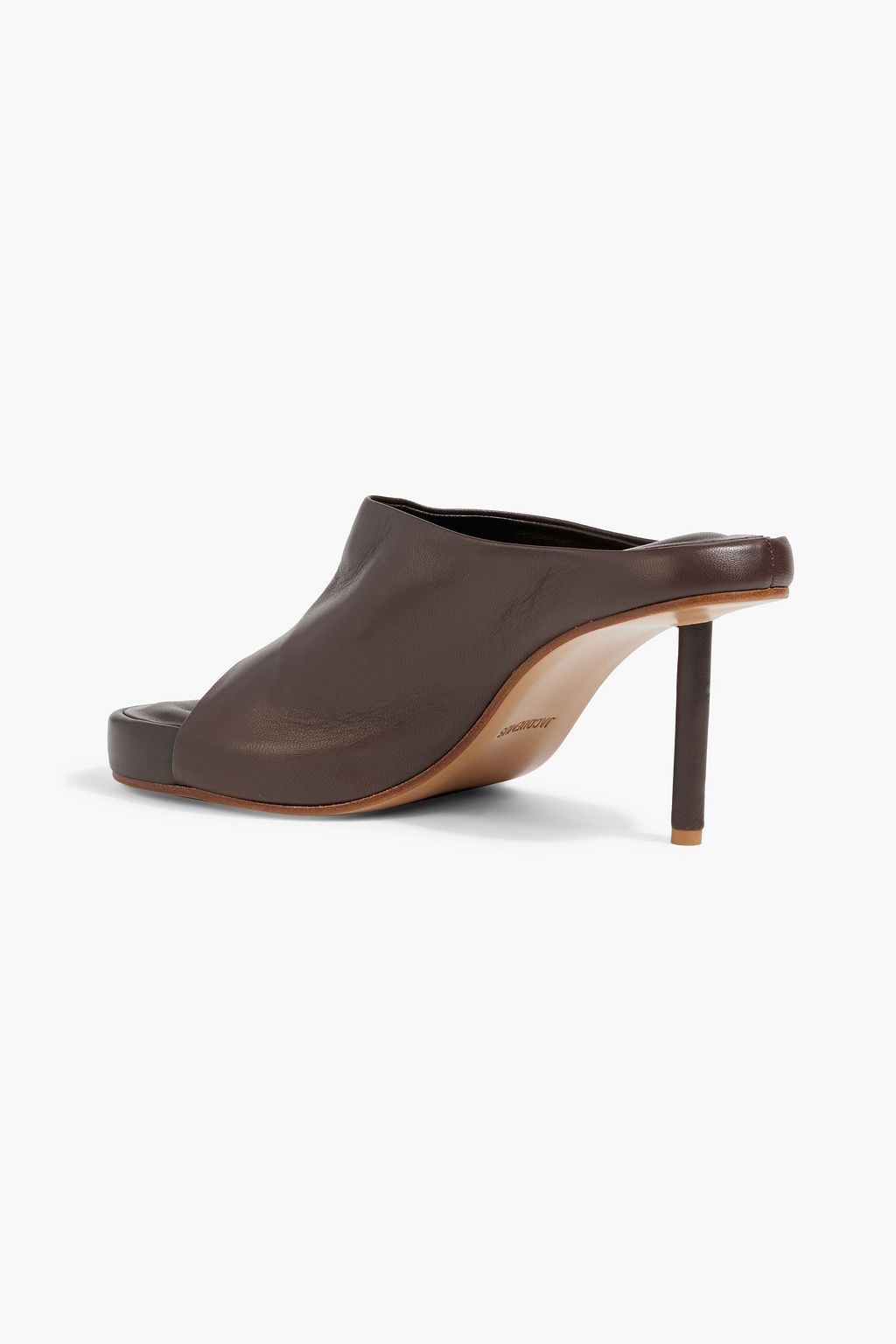 JACQUEMUS Nuvola leather mules