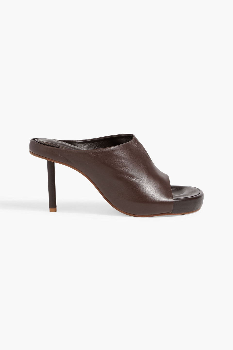 Nuvola leather mules