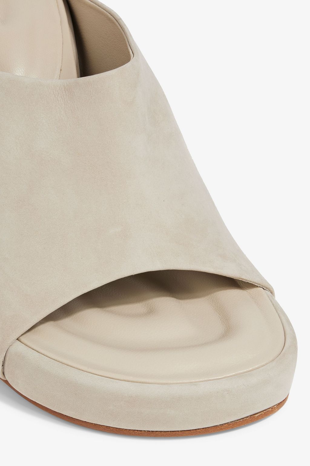 JACQUEMUS Nubuck mules