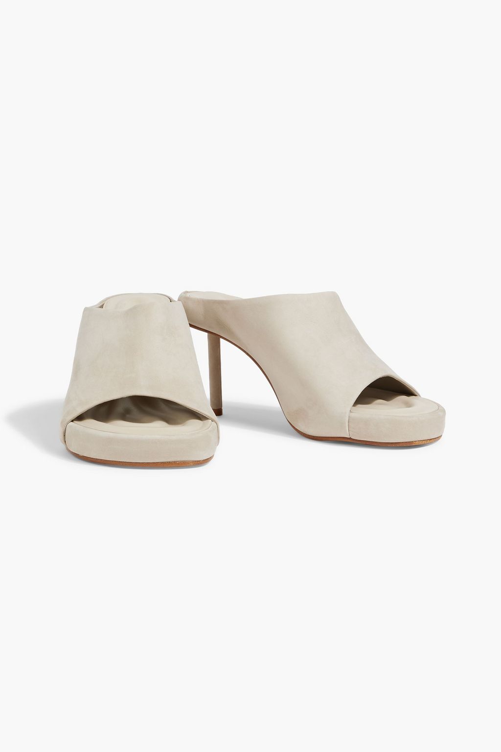 JACQUEMUS Nubuck mules