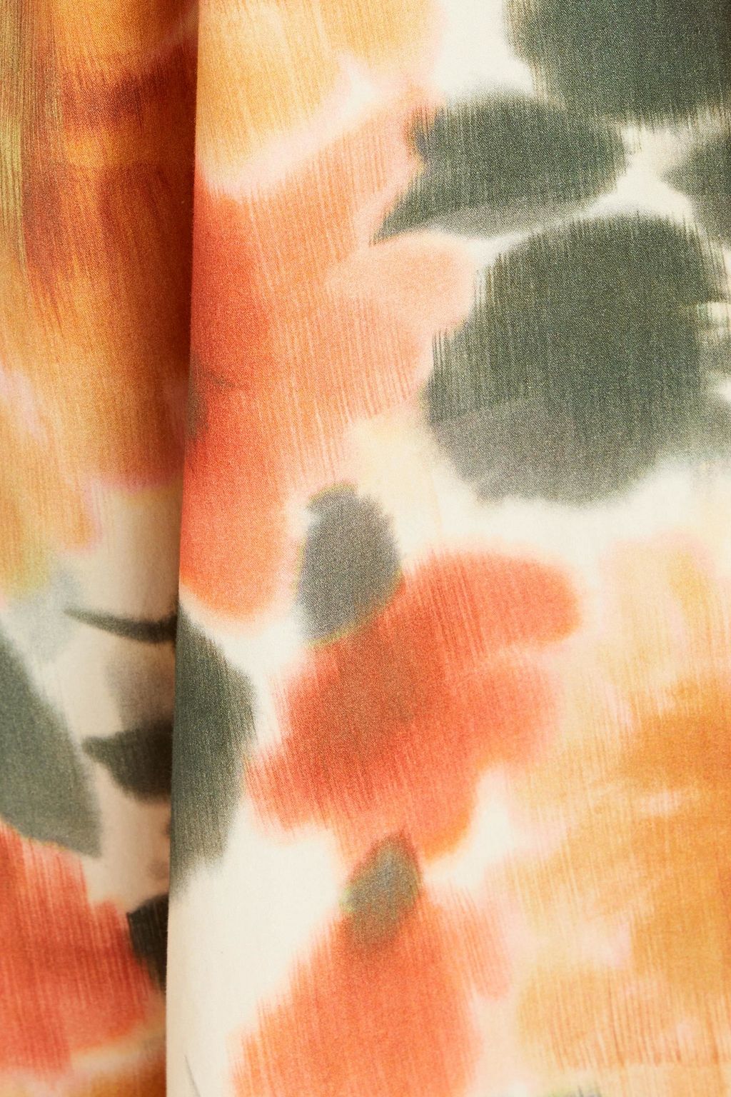 3.1 PHILLIP LIM コットン ミディワンピース ベルト付き フローラルプリント