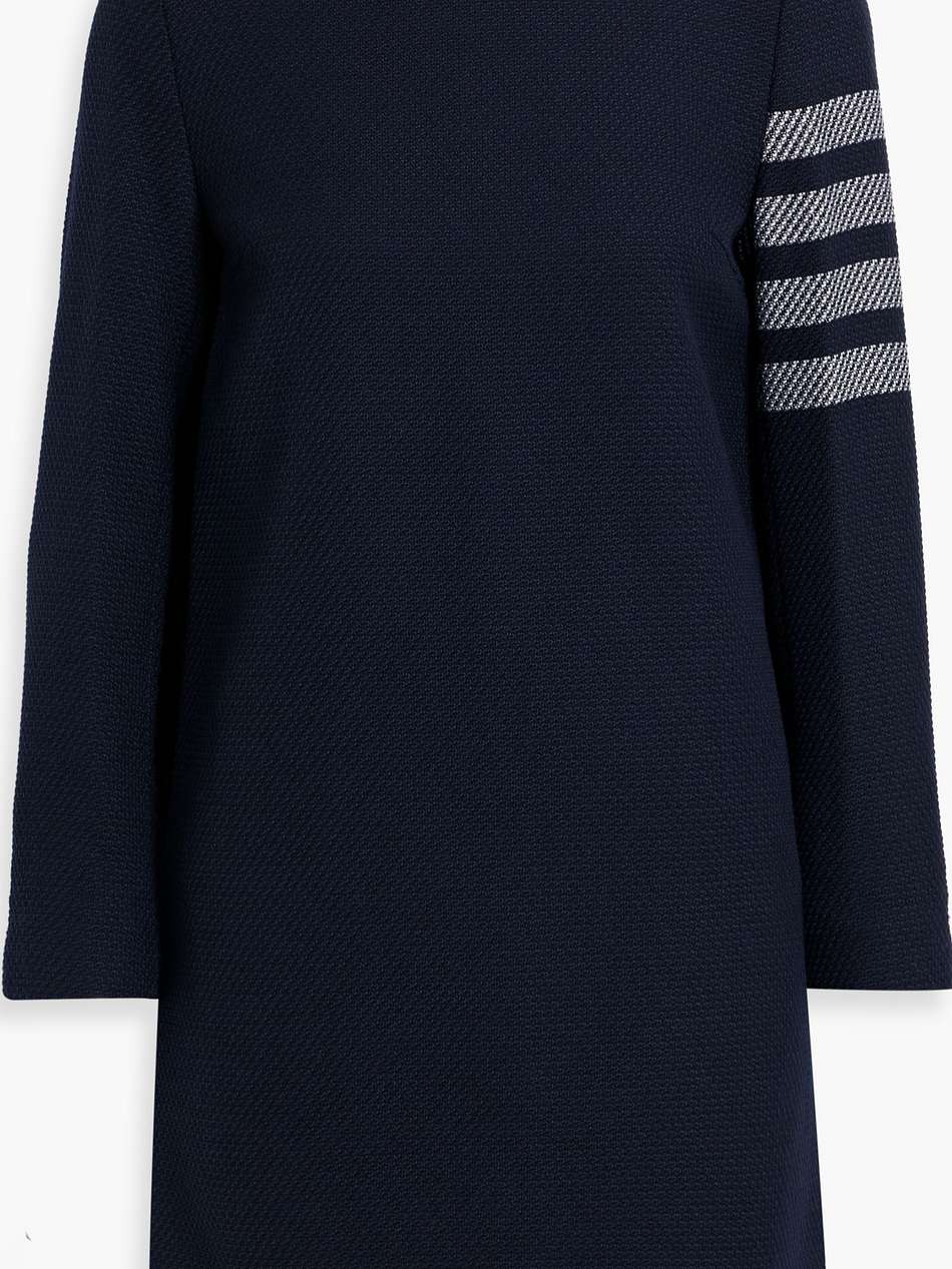 striped tweed mini dress