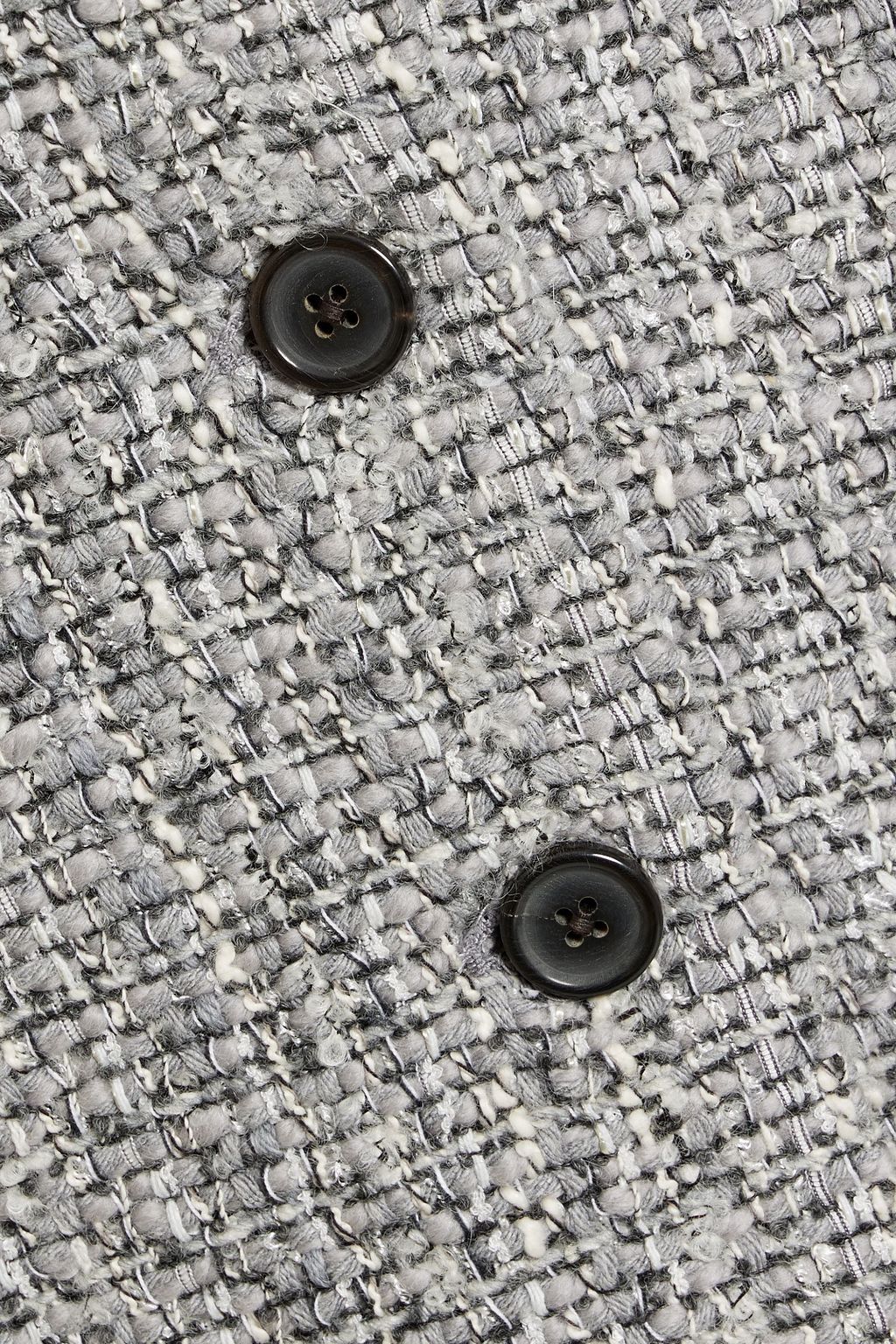 THOM BROWNE Bouclé-tweed midi skirt