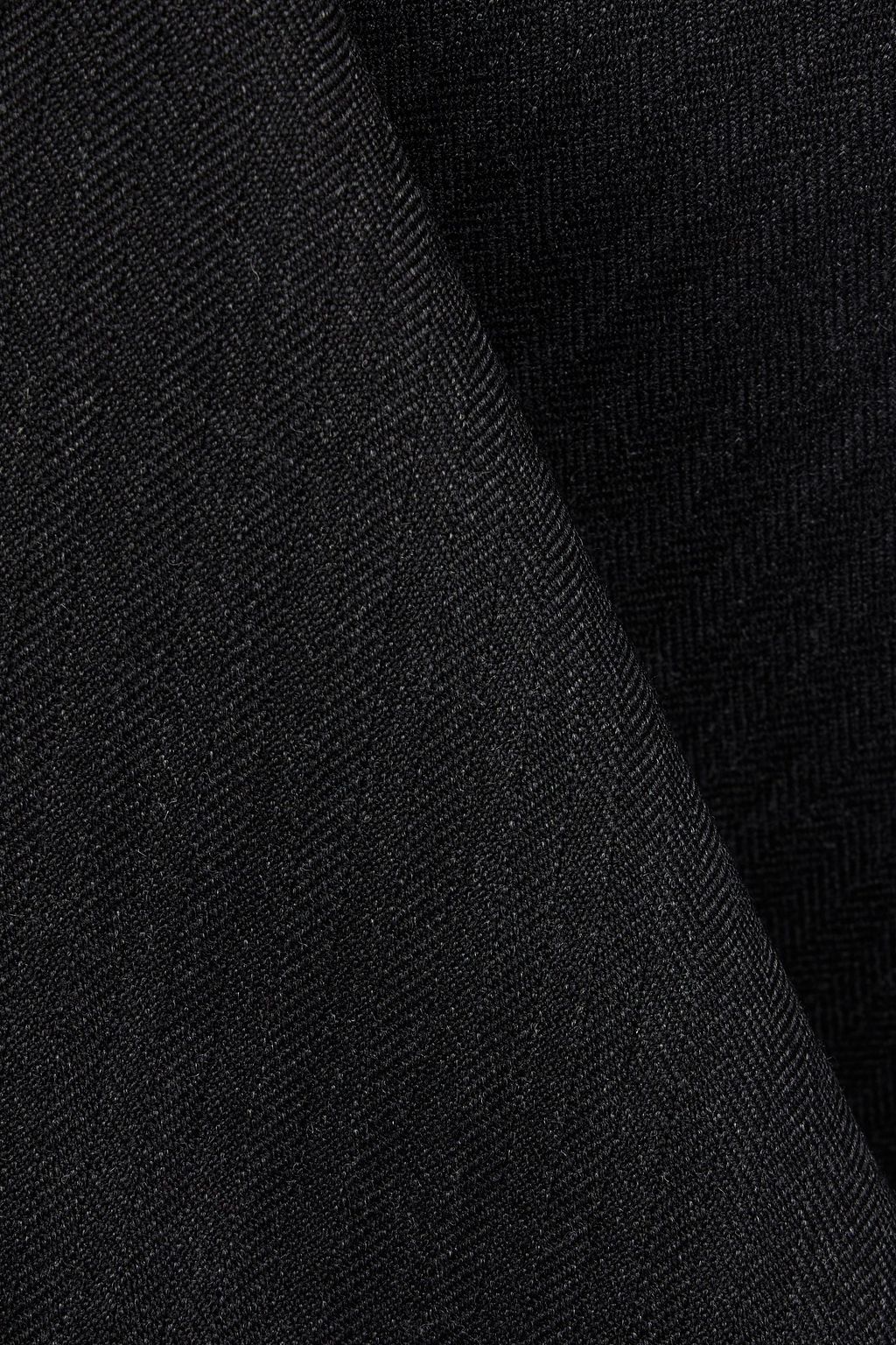 THOM BROWNE Herringbone wool midi skirt