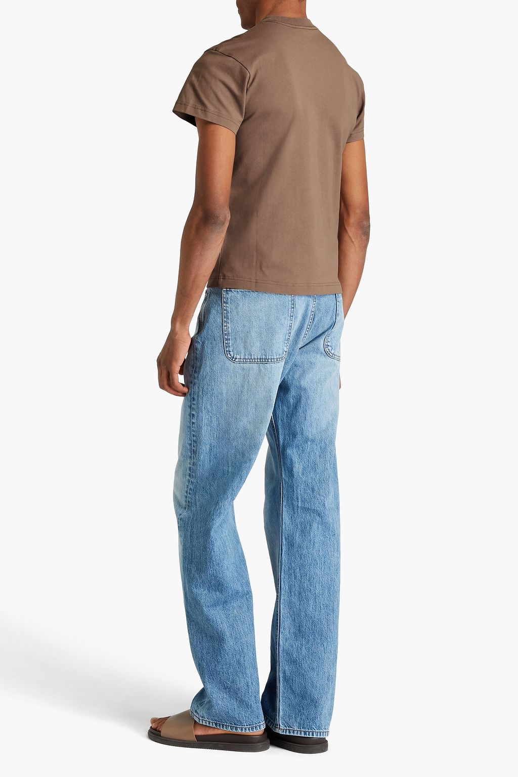 JACQUEMUS Printed cotton-jersey T-shirt
