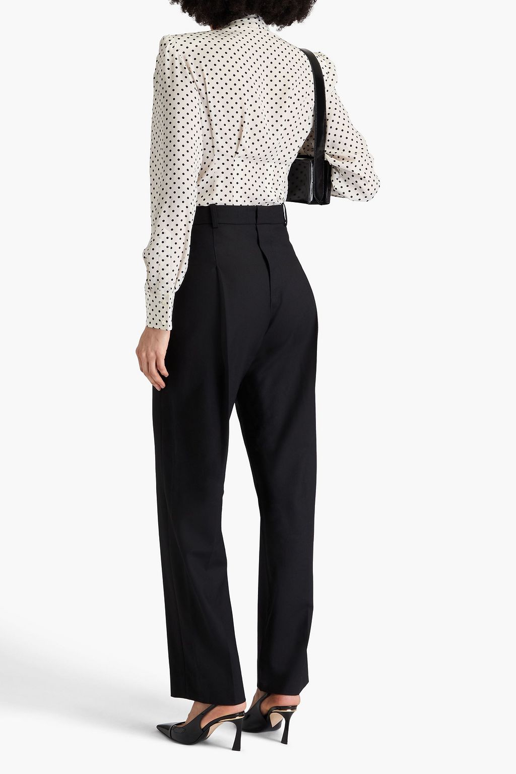 VICTORIA BECKHAM 트윌 스트레이트 레그 팬츠