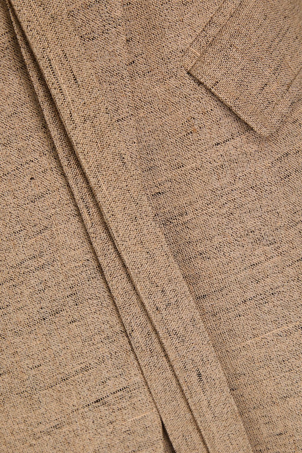 3.1 PHILLIP LIM Wrap-effect tweed midi skirt