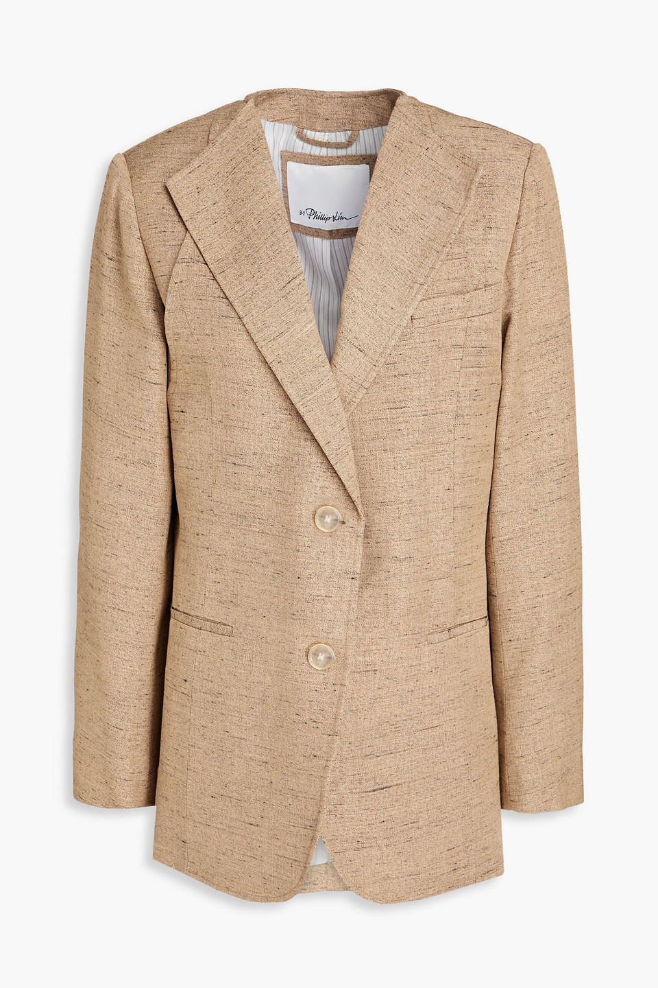 3.1 Phillip Lim Slub Woven Blazer In Neutral