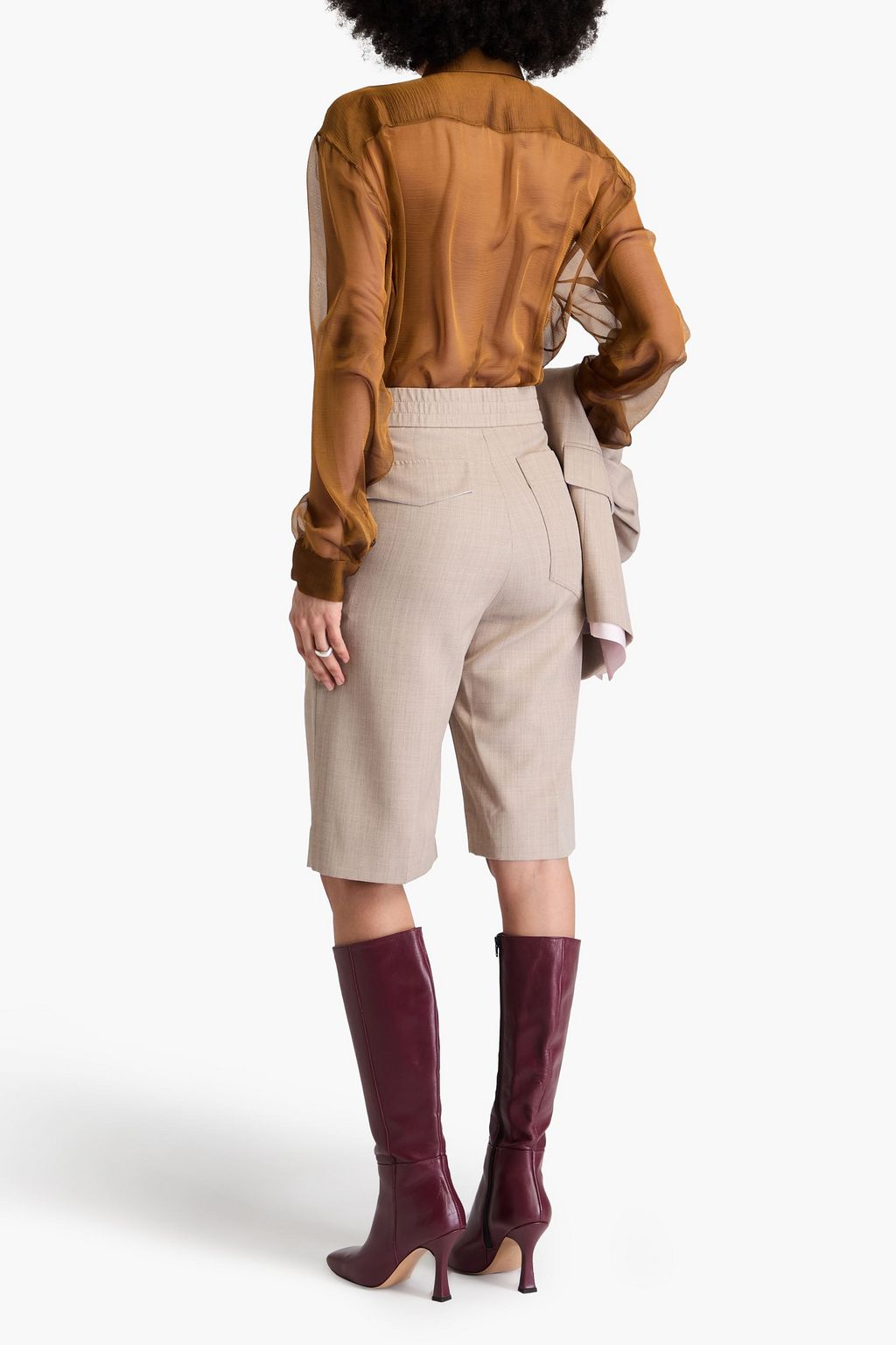 VICTORIA BECKHAM ウール ショートパンツ