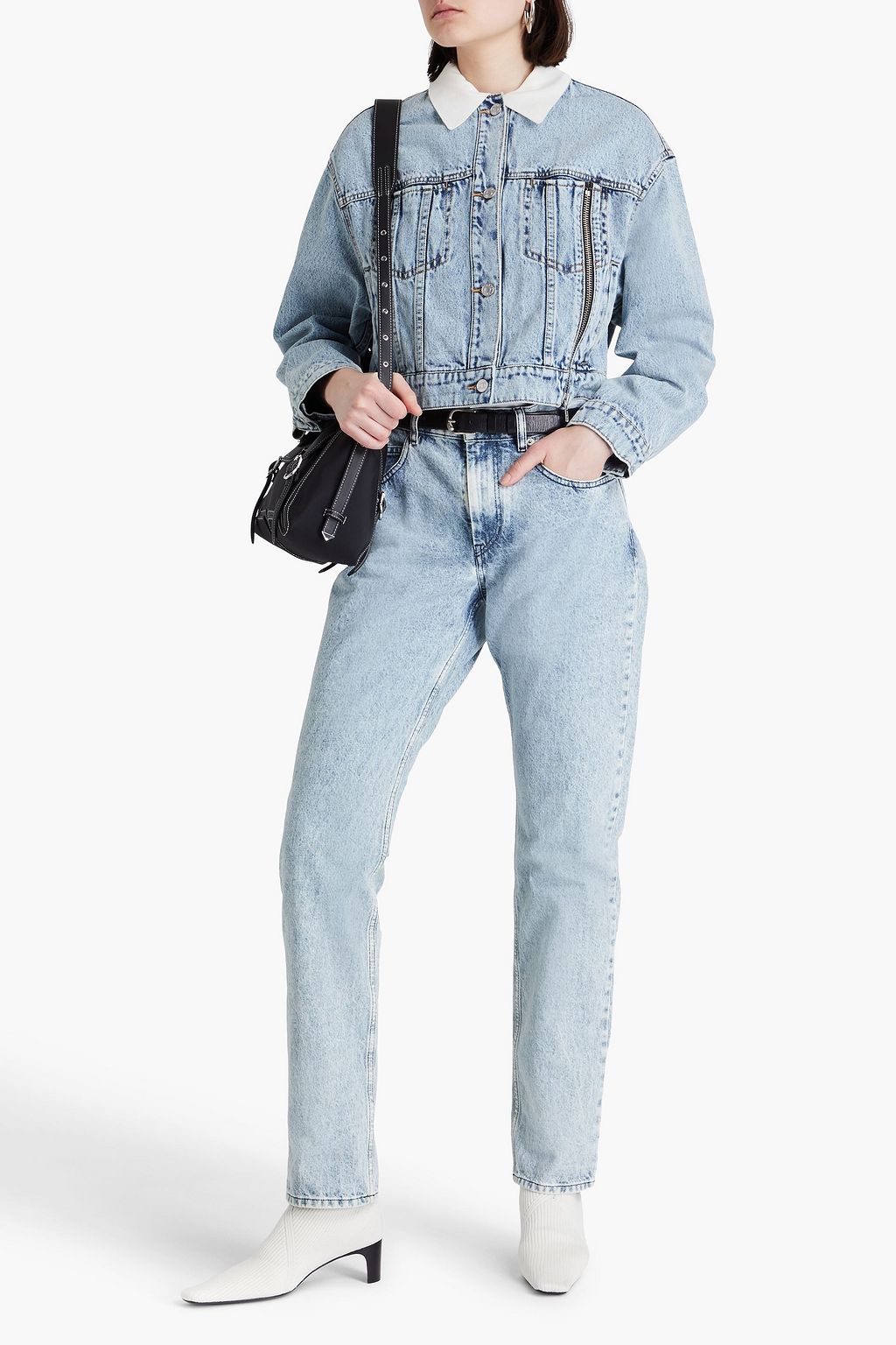 3.1 PHILLIP LIM Cropped denim jacket