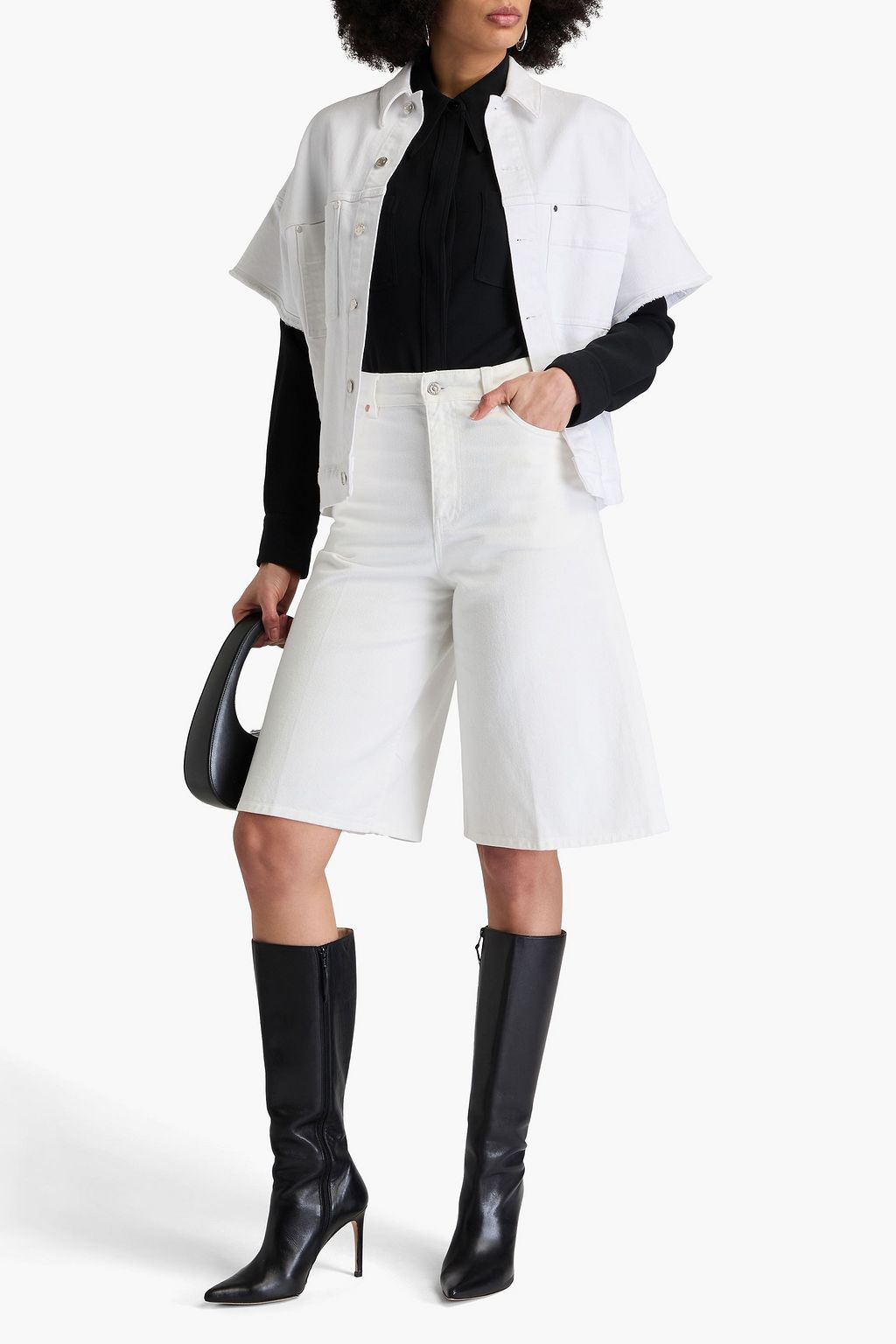 VICTORIA BECKHAM Denim shorts