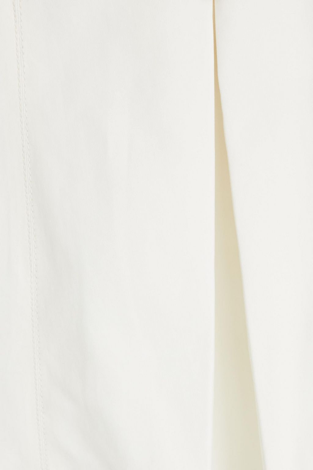 3.1 PHILLIP LIM تنورة متوسطة الطول مصنوعة من قطن بوبلين ومزينة بكسرات