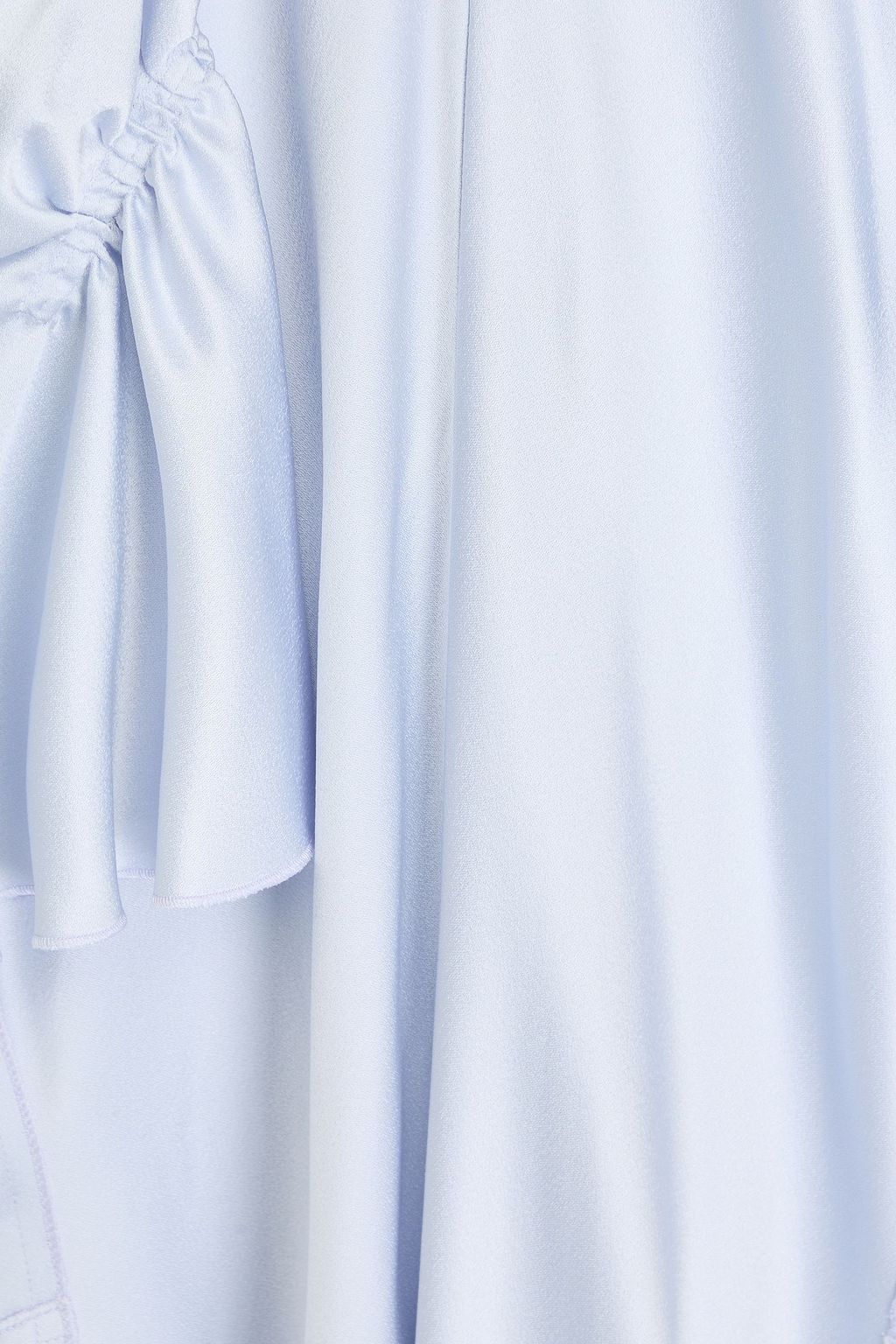 VICTORIA BECKHAM Satin-crepe midi dress