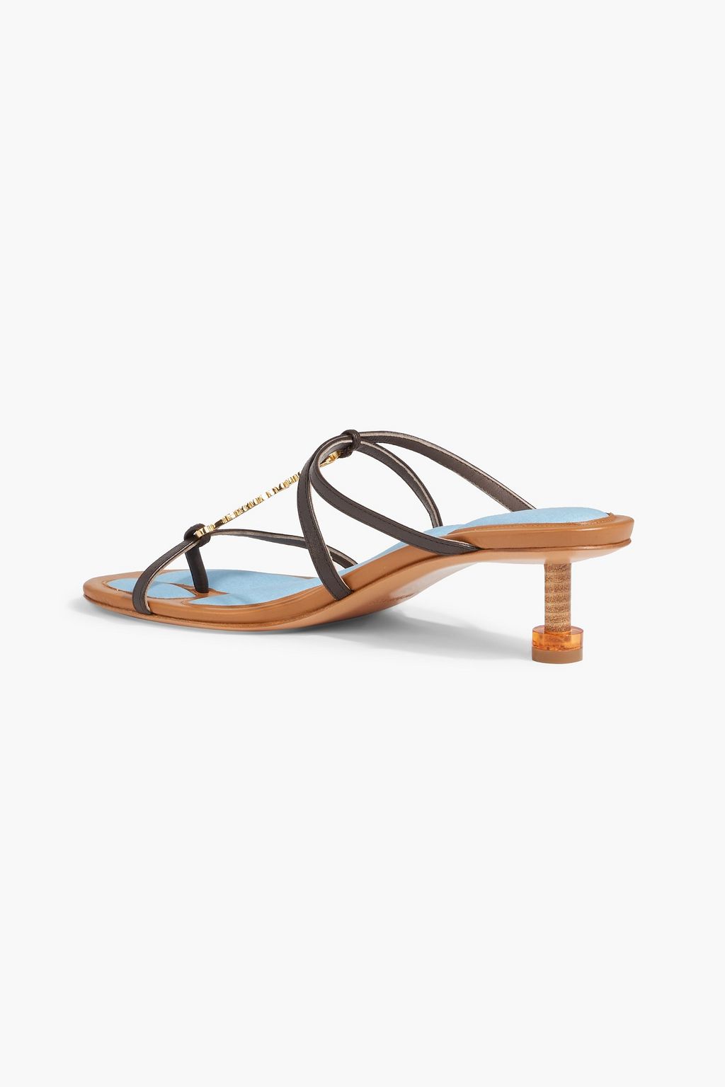 JACQUEMUS Pralu leather mules