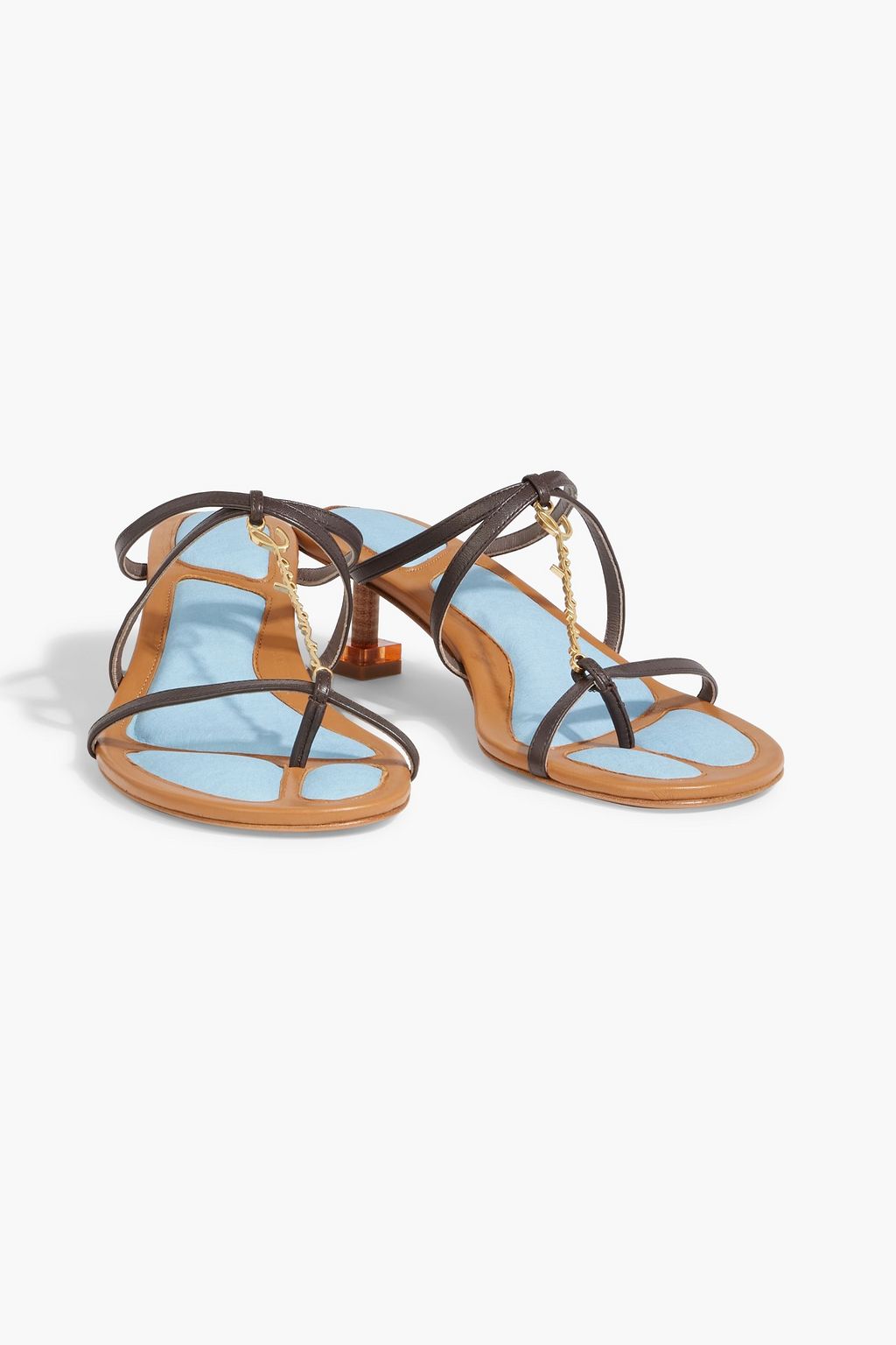 JACQUEMUS Pralu leather mules