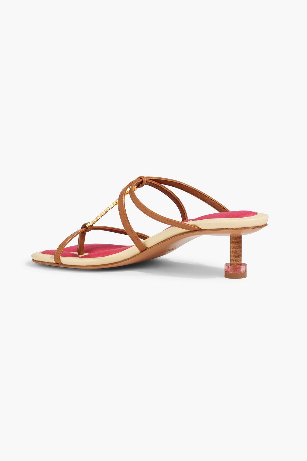 JACQUEMUS 프랄루 가죽 뮬