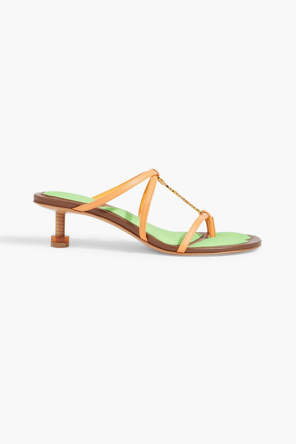 Pralù leather mules