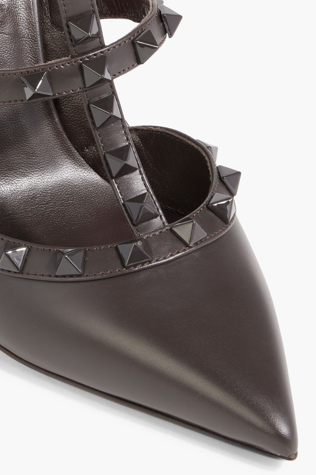 VALENTINO GARAVANI Rockstud 100 leather pumps