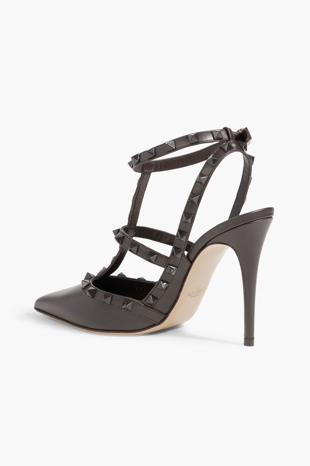 VALENTINO GARAVANI Rockstud 100 leather pumps