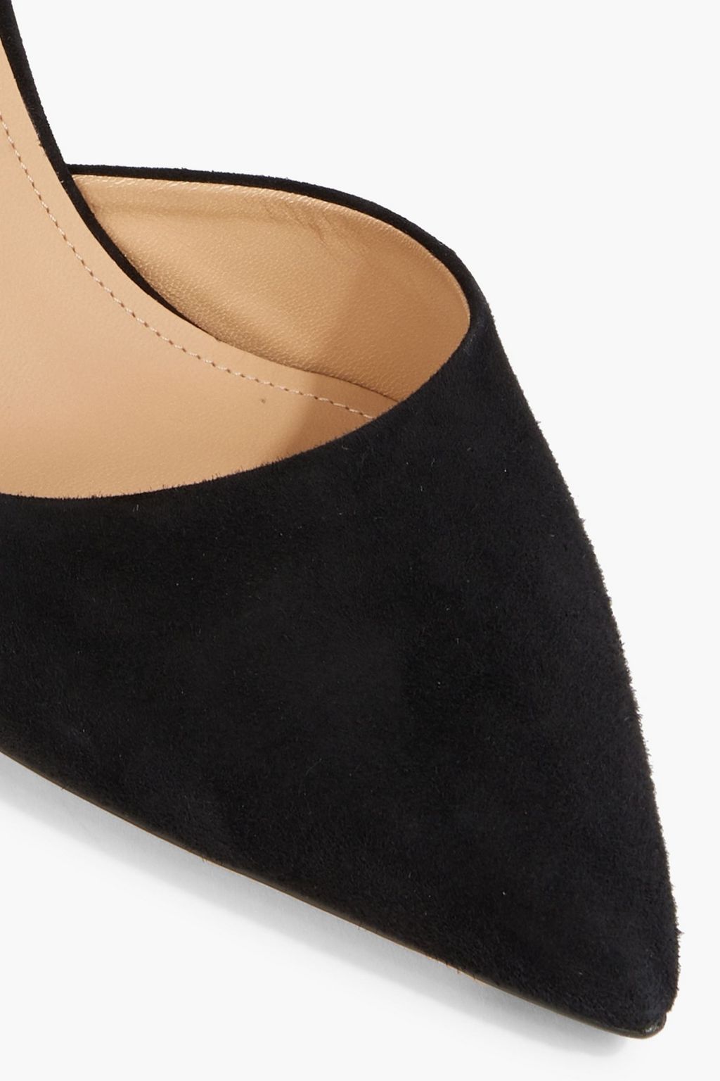 FERRAGAMO Iman suede pumps