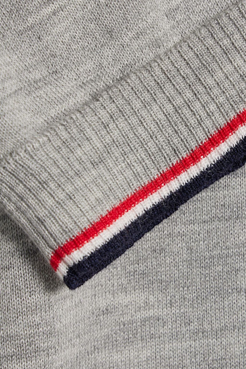 THOM BROWNE Cashmere polo shirt