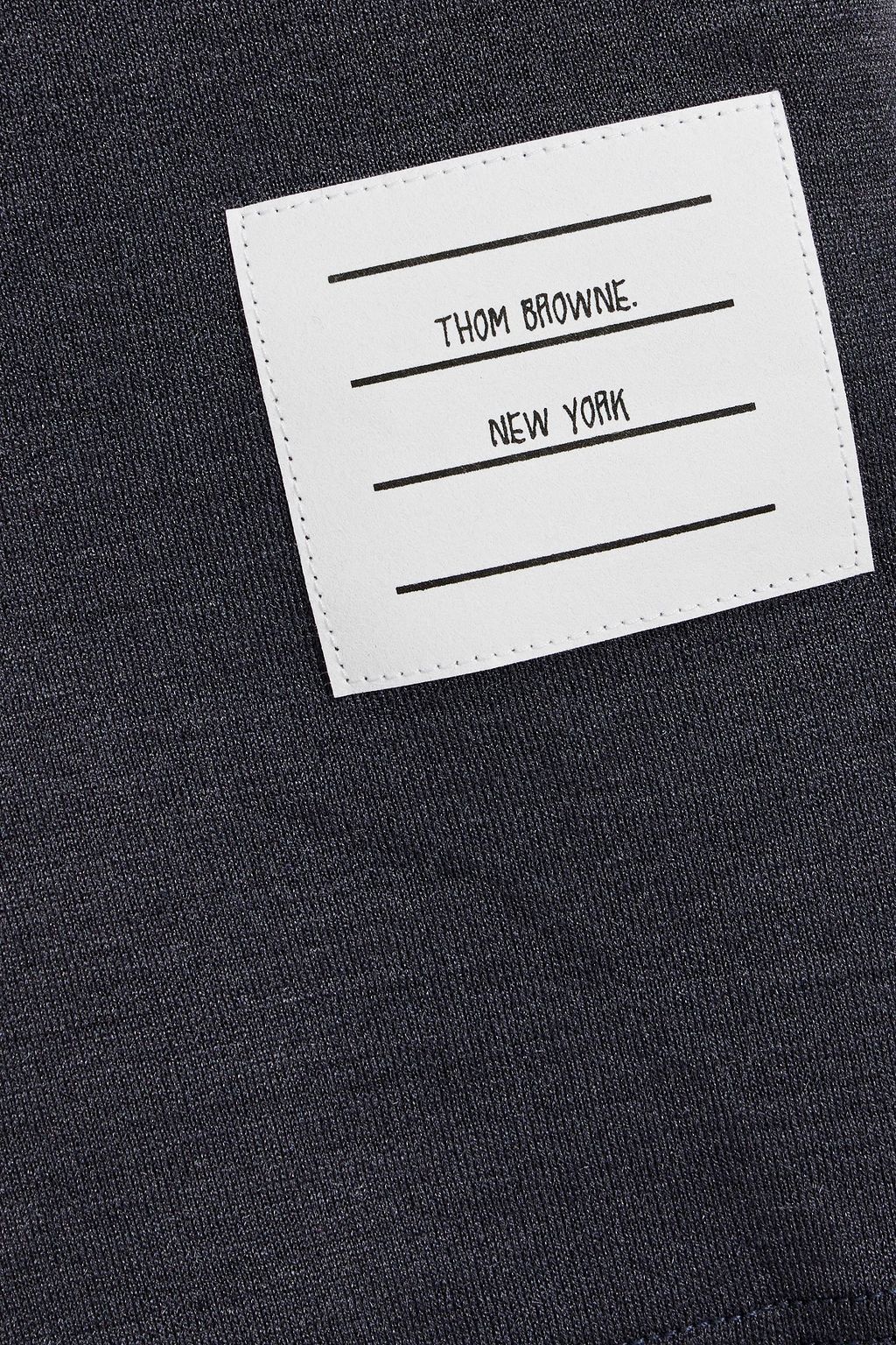 THOM BROWNE Jersey mini dress