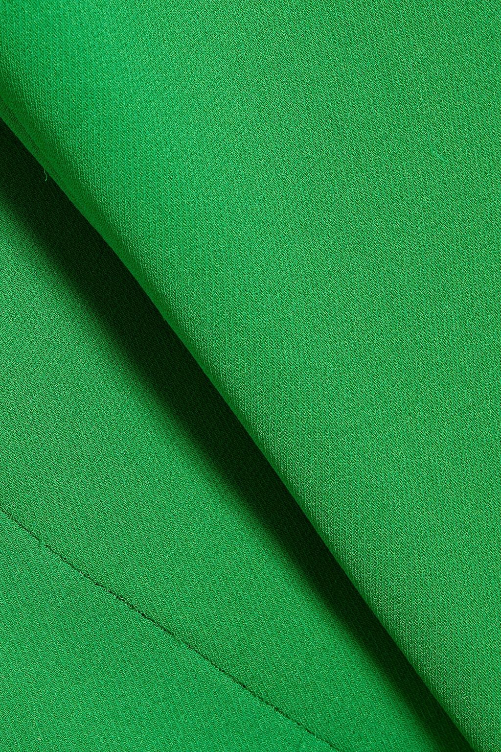 VALENTINO GARAVANI Silk-crepe turtleneck top