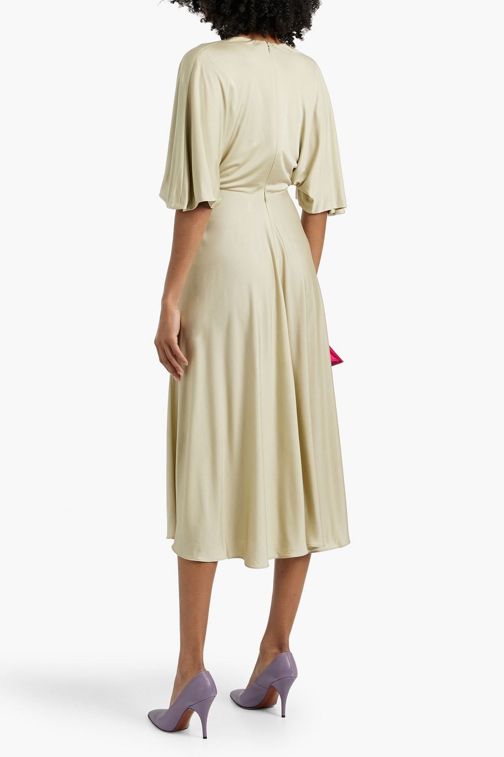 VALENTINO GARAVANI Silk-jersey midi dress