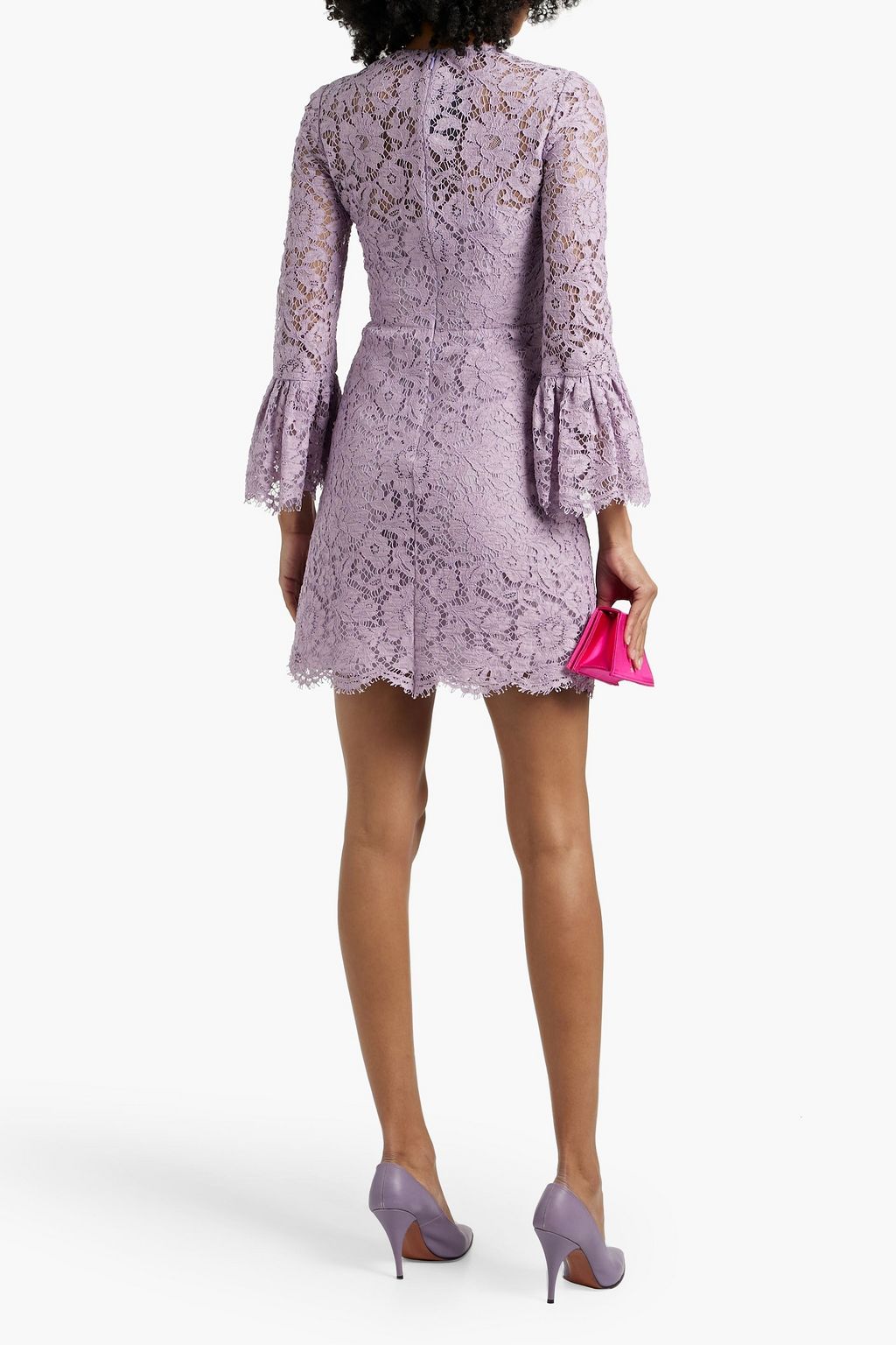 VALENTINO GARAVANI Corded lace mini dress
