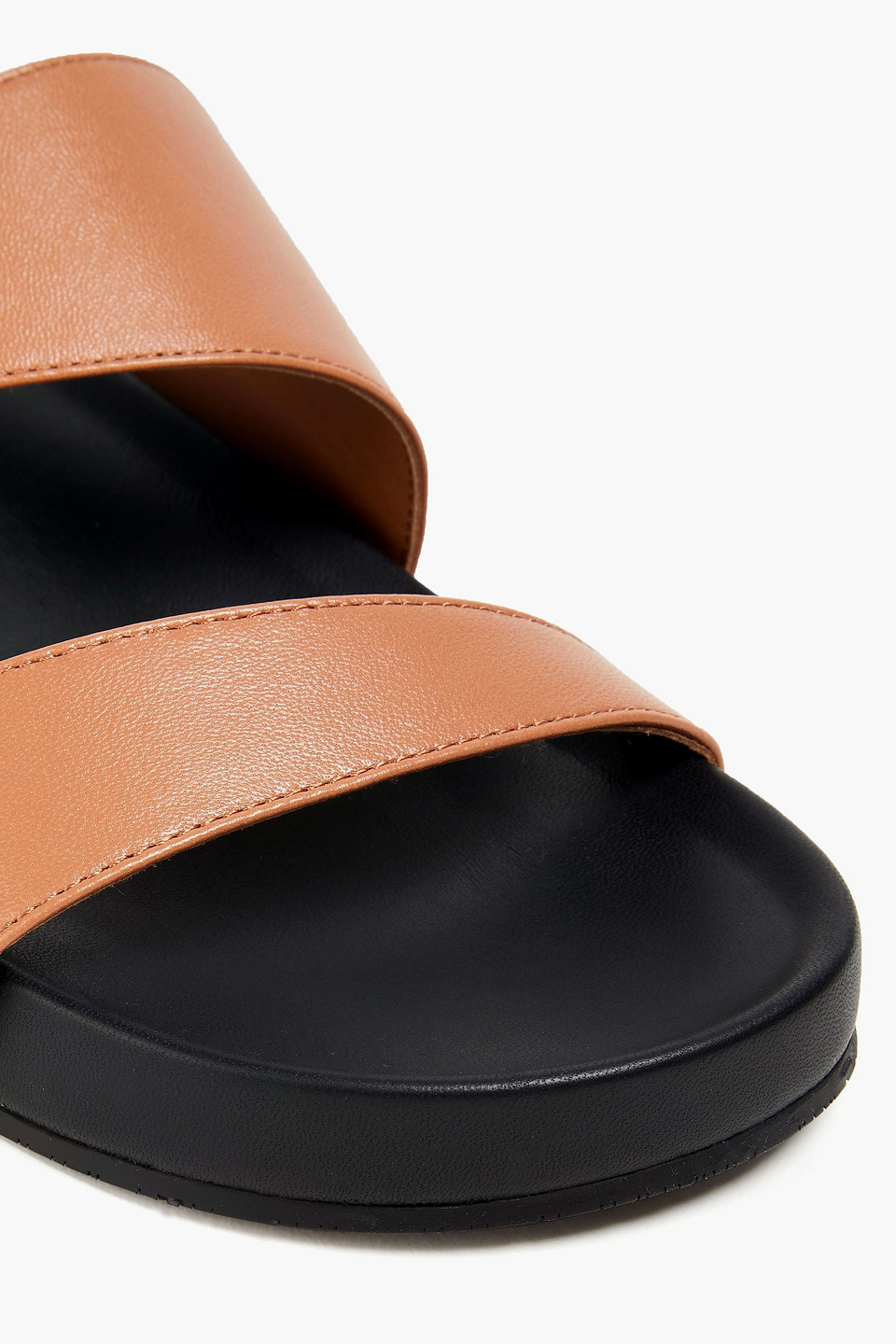 Stuart Weitzman Miami Sport Slide In Light Brown