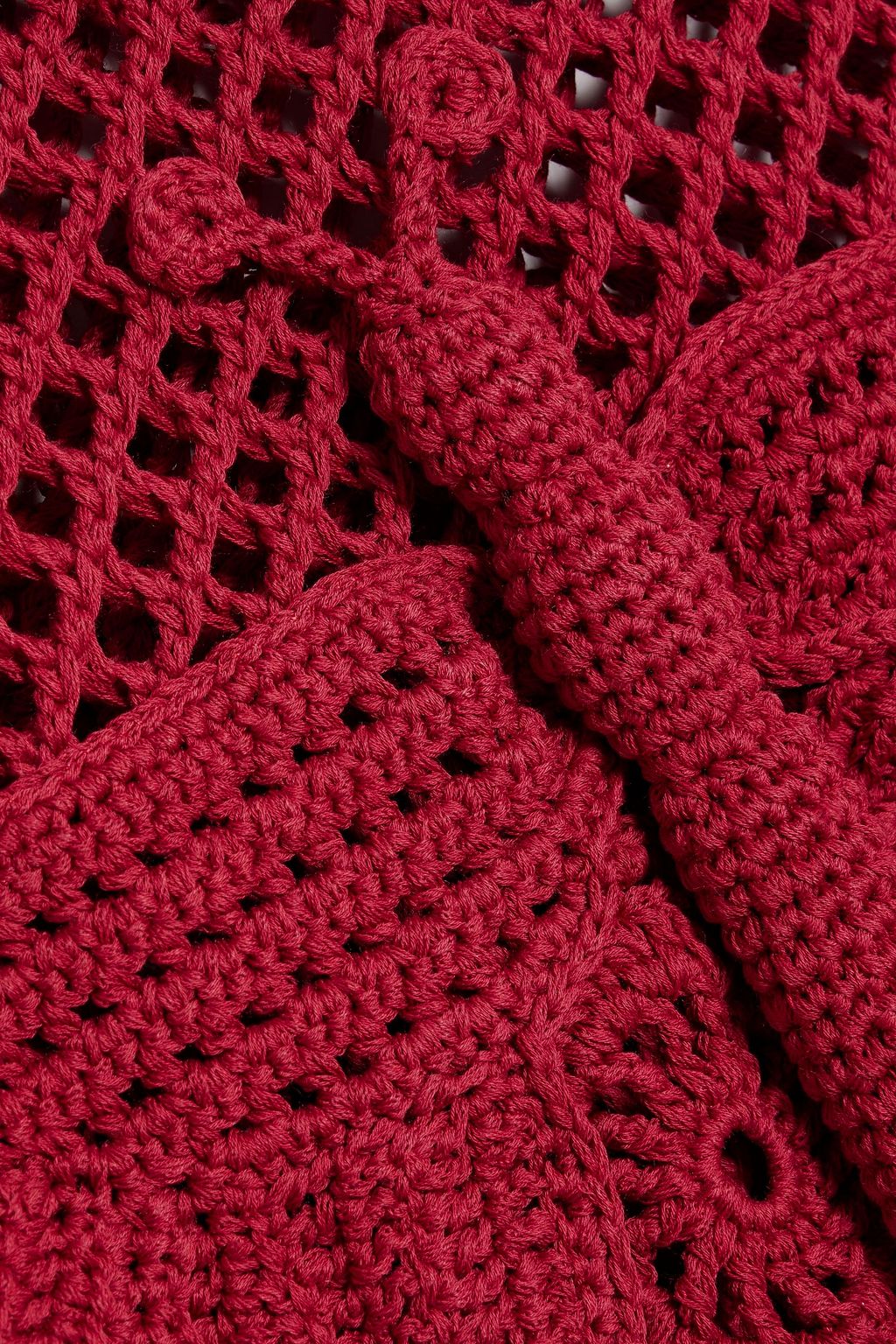 VALENTINO GARAVANI Crocheted cotton sweater