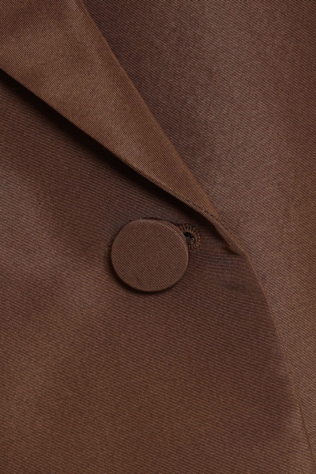 VALENTINO GARAVANI Double-breasted silk-faille blazer