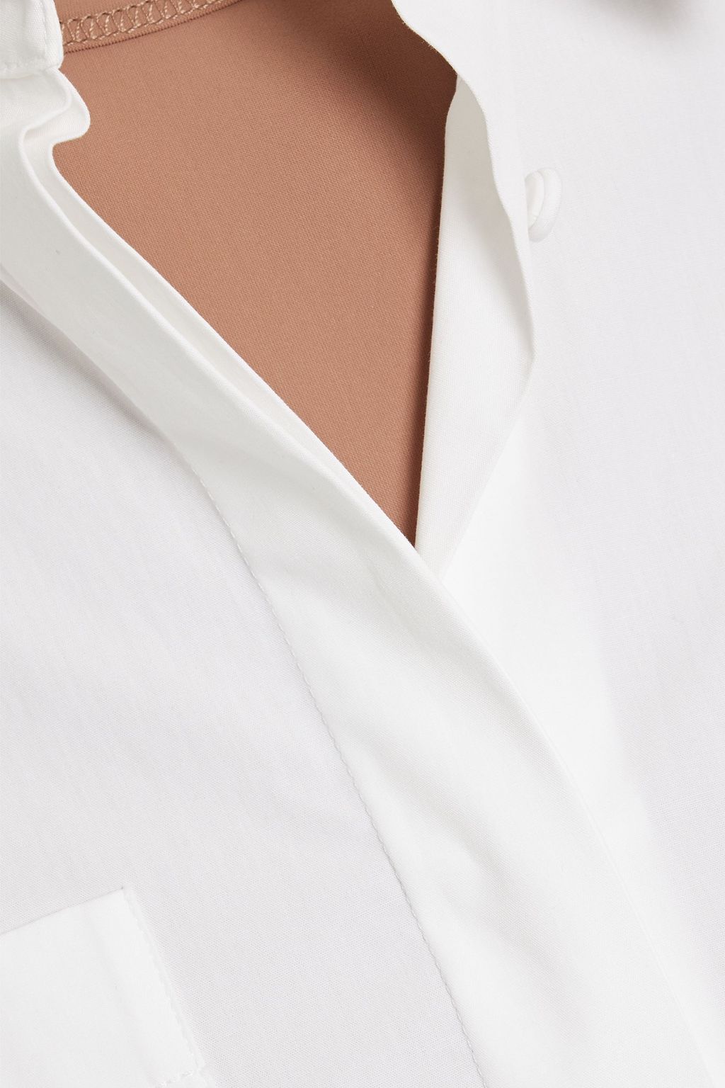 VALENTINO GARAVANI Cotton-poplin mini shirt dress