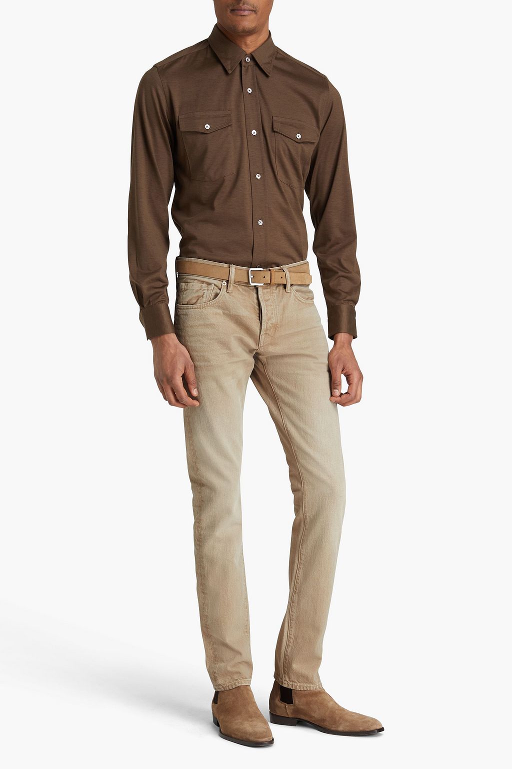 TOM FORD 데님 스키니 핏 진
