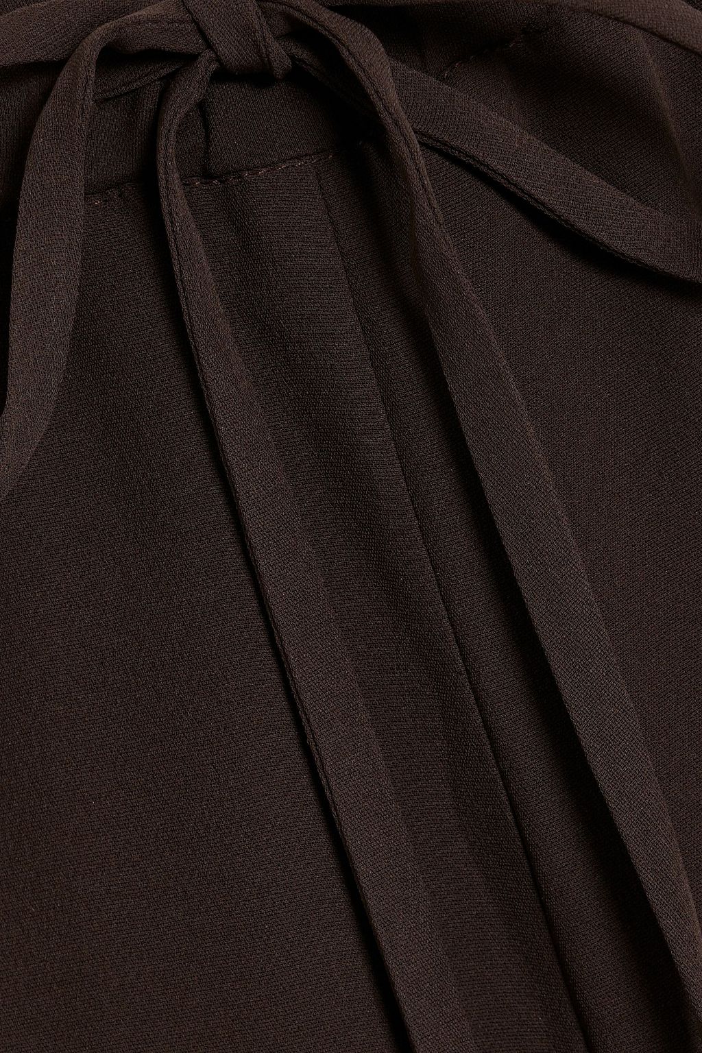 VALENTINO GARAVANI Cropped silk-crepe culottes