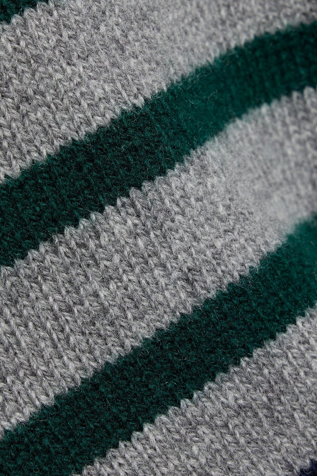 THOM BROWNE Striped wool sweater