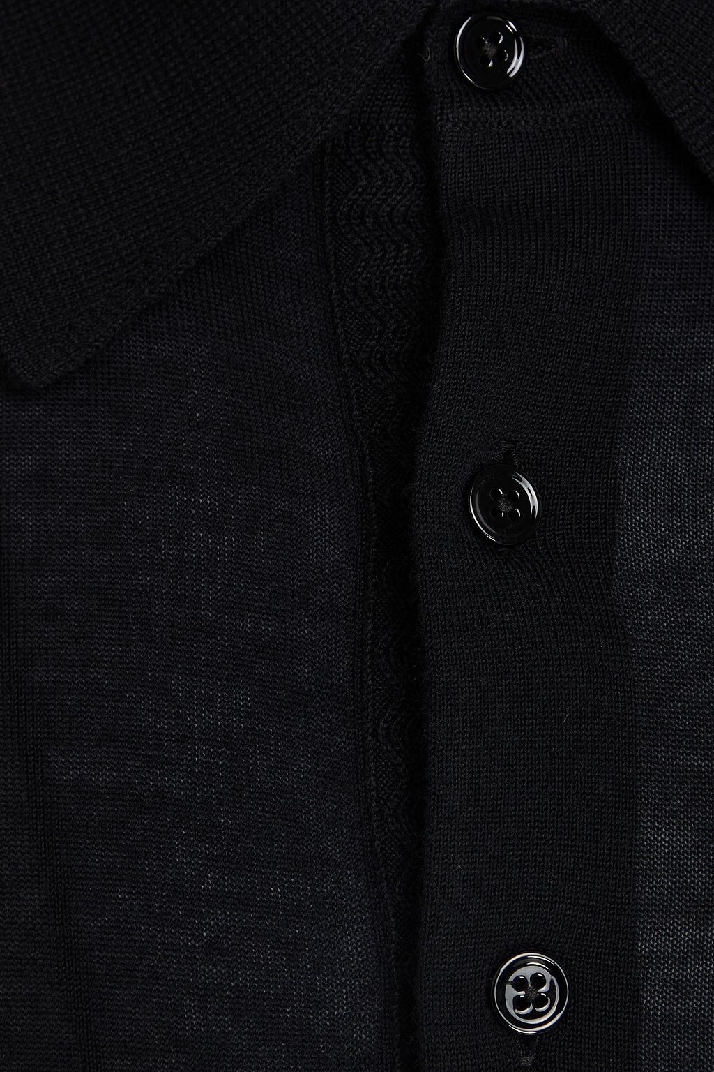 TOM FORD Cashmere and silk-blend polo shirt