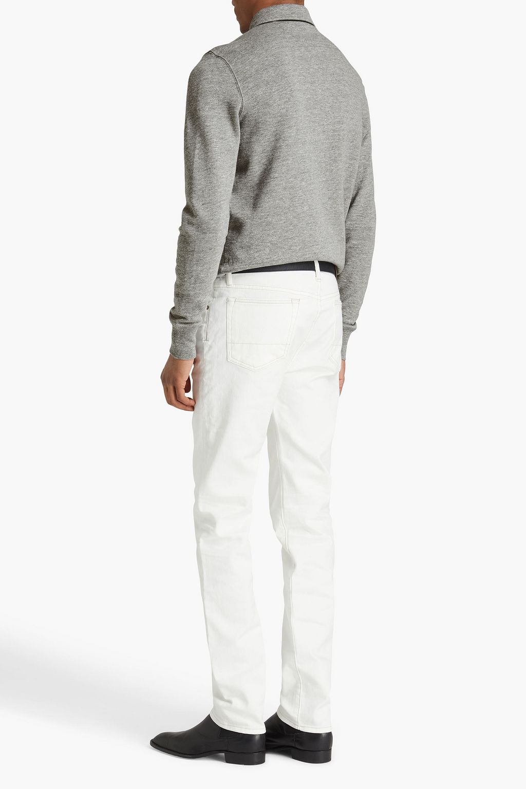 TOM FORD Poloshirt aus Fleece aus einer Baumwollmischung