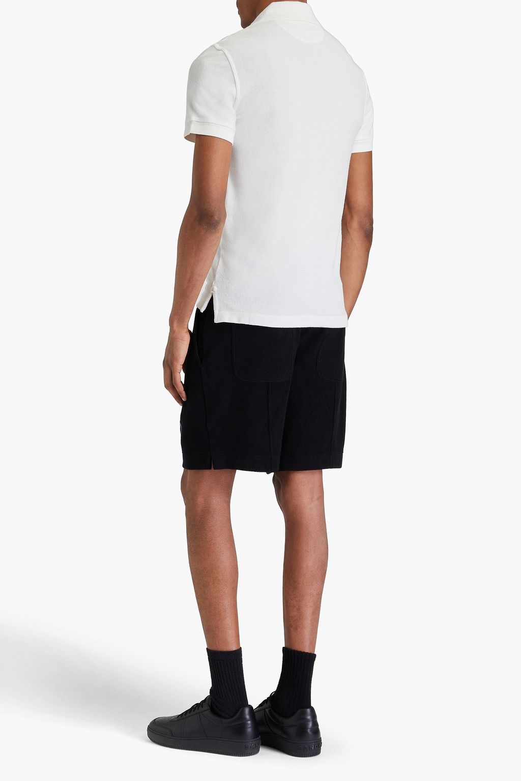 TOM FORD Poloshirt aus Frottee aus einer Baumwollmischung