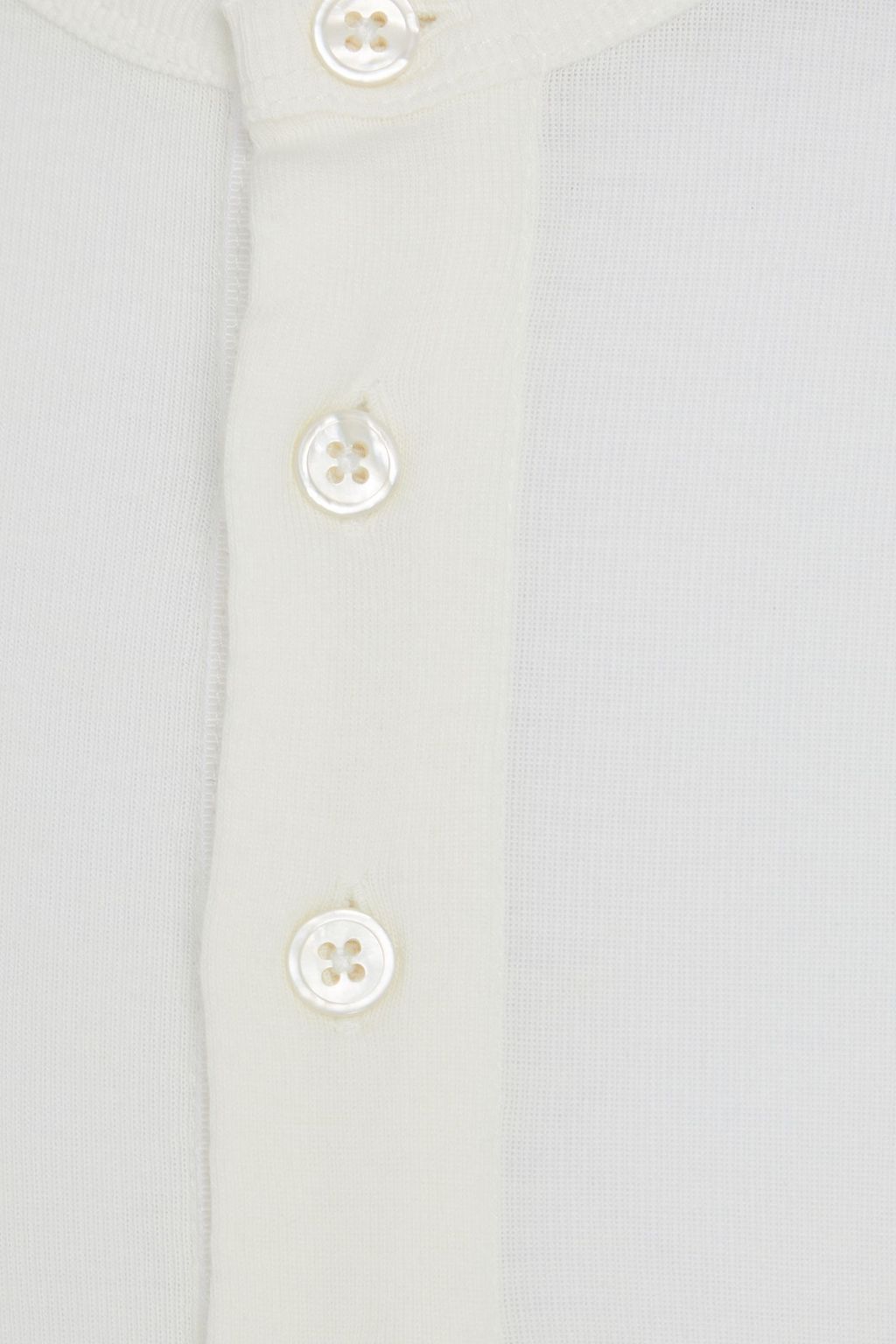 TOM FORD T-Shirt aus Jersey aus einer Baumwoll-Modalmischung mit Henley-Kragen