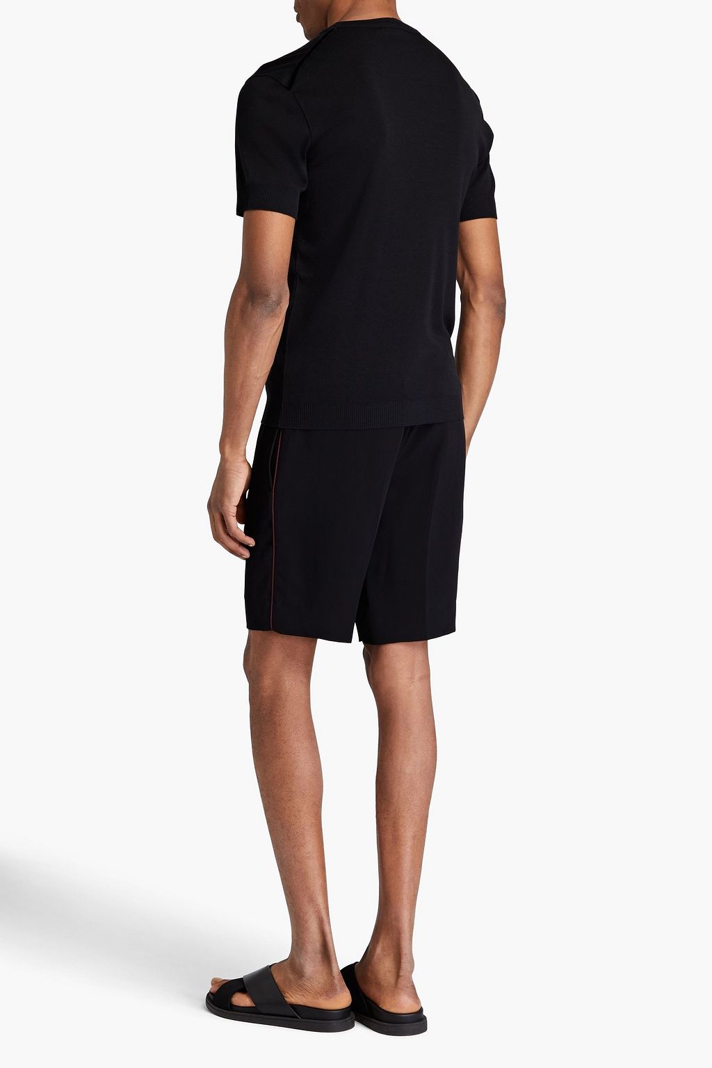 TOM FORD Lyocell and cotton-blend jersey Henley T-shirt