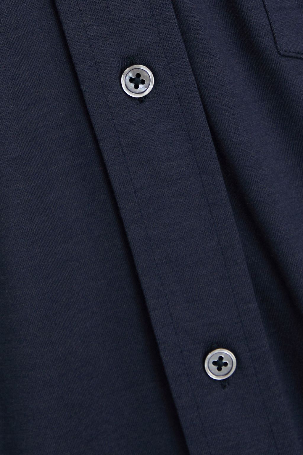 TOM FORD Hemd aus Jersey aus Seiden-Baumwollmischung
