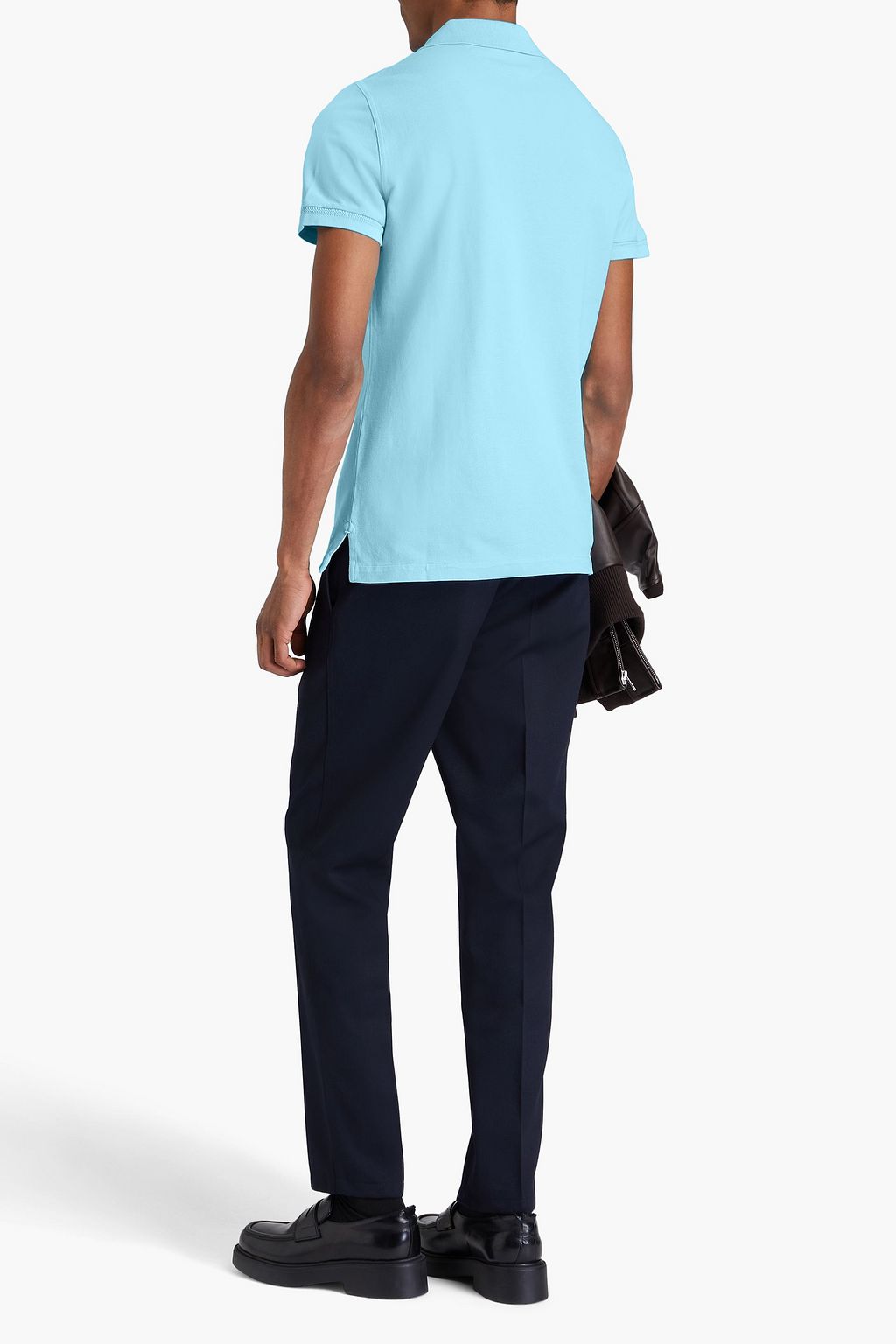 TOM FORD Cotton-piqué polo shirt