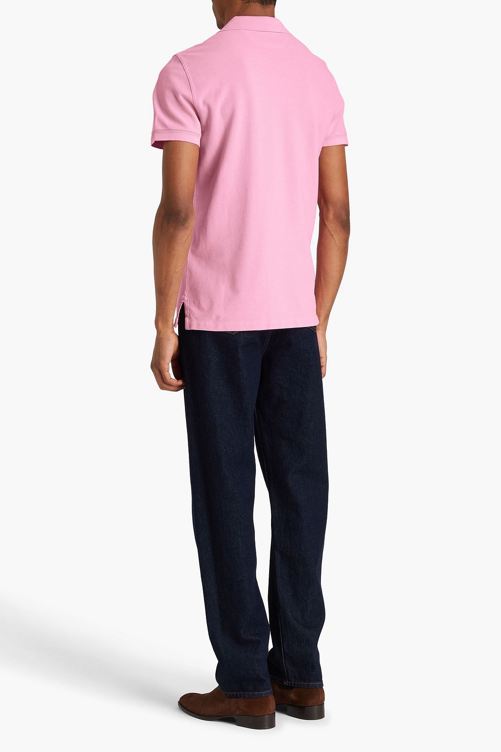 TOM FORD Cotton-piqué polo shirt